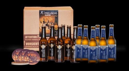 PREUẞENS 6er Pilsener + 6er Alkoholfrei 0,0 %